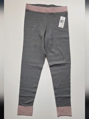 One A grey and pink leggings kids size XL